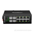 12 portas 2.5g Gerenciado POE Industrial Ethernet Switch